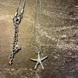 Brighton starfish necklace